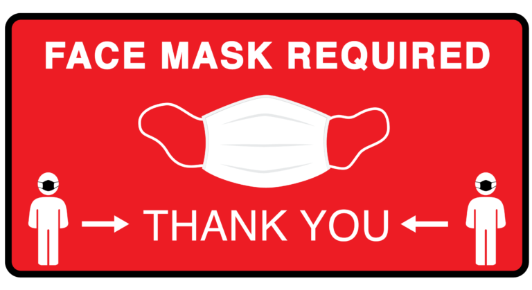 Face Mask Required Sign (red) – ePaul Dynamics